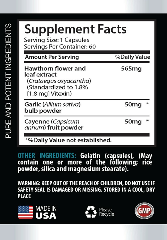 heart health HAWTHORN BERRY 665MG 2B hawthorn flower eBay