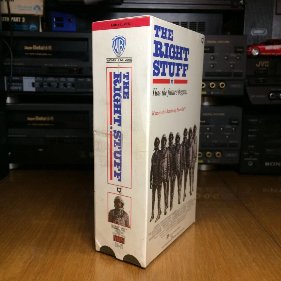 The Right Stuff (1983) (VHS, 1992, 2-Tape Set) Factory Sealed Warner Watermarks - Image 2 of 4