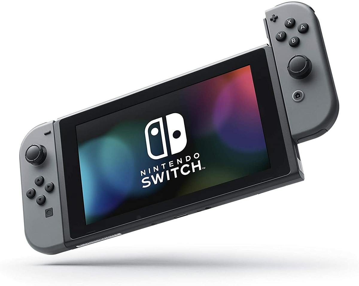 Nintendo Switch 32GB w/ Gray Joy‑Con Handheld Game Console HAC-001