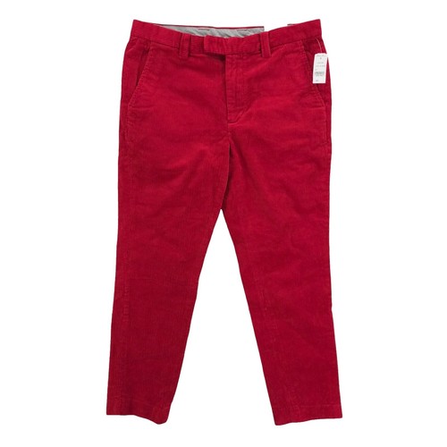 Brooks Brothers Corduroy Patchwork Pants Tan Gray Mens 35 X 30