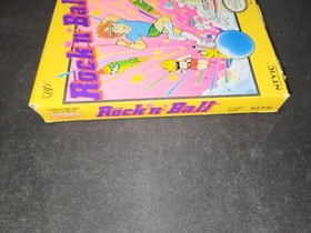 Rock'n' Ball Authentic Nintendo NES EXMT+ condition COMPLETE n box!
