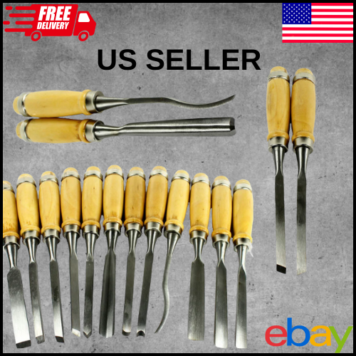 Wood Carving Hand Chisel Tool Set Professional Wood Working Gouges ...