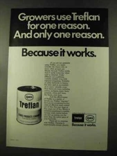 1973 Elanco Treflan Advertisement - Growers Use for One Reason