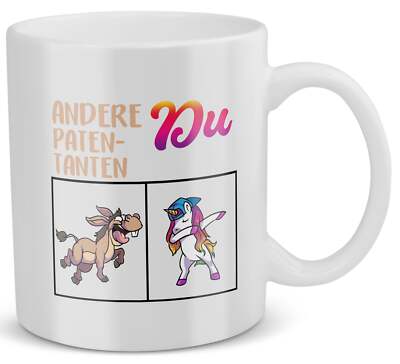 Patentante Geschenk Taufpatin Tasse Patin Geburtstag Weihnachten Idee Frauen