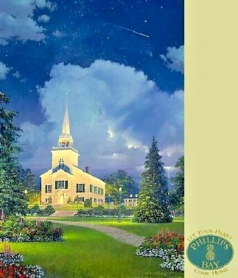 William Phillips ''The Heavens Proclaim His Glory'' Canvas Giclee