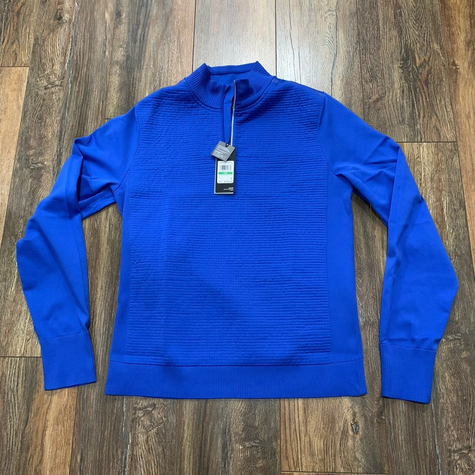 Under Armour Men's UA IntelliKnit Run Zip in Team Royal/ Reflective sz L $130