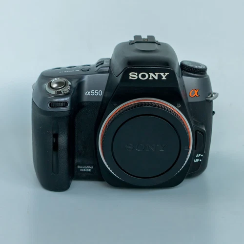 Appareil photo alpha 14,2 mégapixels Sony DSLR A550 CORPS uniquement + batter...
