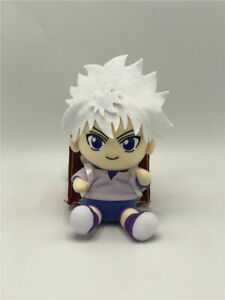 HUNTER X HUNTE Killua Zoldyck Gon Freecss Plush Doll Soft Sit Model Toys 18cm | eBay