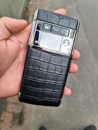 Vertu Signature Touch 24k GOLD EDITION, Alligatorleder, UNIKAT, Full Pack - Bild 11 von 24