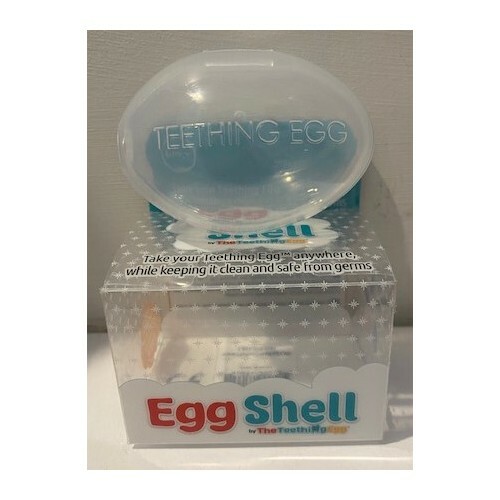 NEW Teething Egg Baby Toy Soothes Sore Gums Various Colours & Egg Shell Included - Picture 28 of 58
