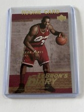 LEBRON JAMES Rookie Year Card 2003 Gold Foil LA Lakers Team USA Cavaliers CAVS