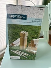 Wooden Kubb Game