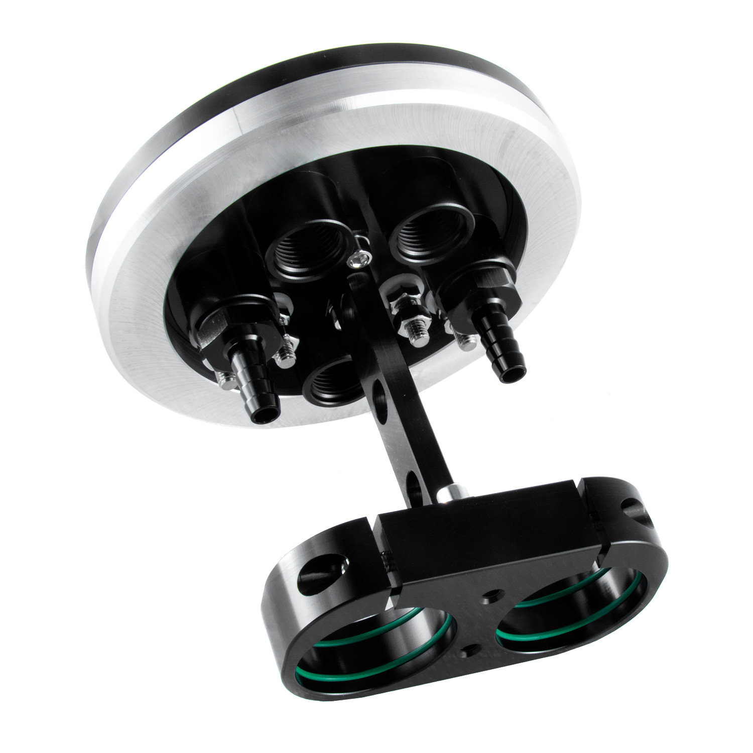 New Black Fuel Pump Hanger Suits Single Twin 39mm-40mm Pumps