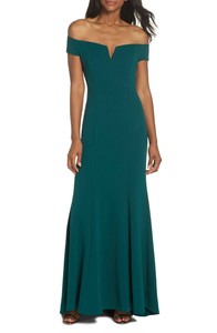 vince camuto emerald green dress