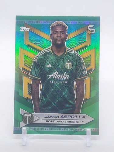 2024 Topps MLS Superstars Uncommon Green Dairon Asprilla Portland Timbers #160
