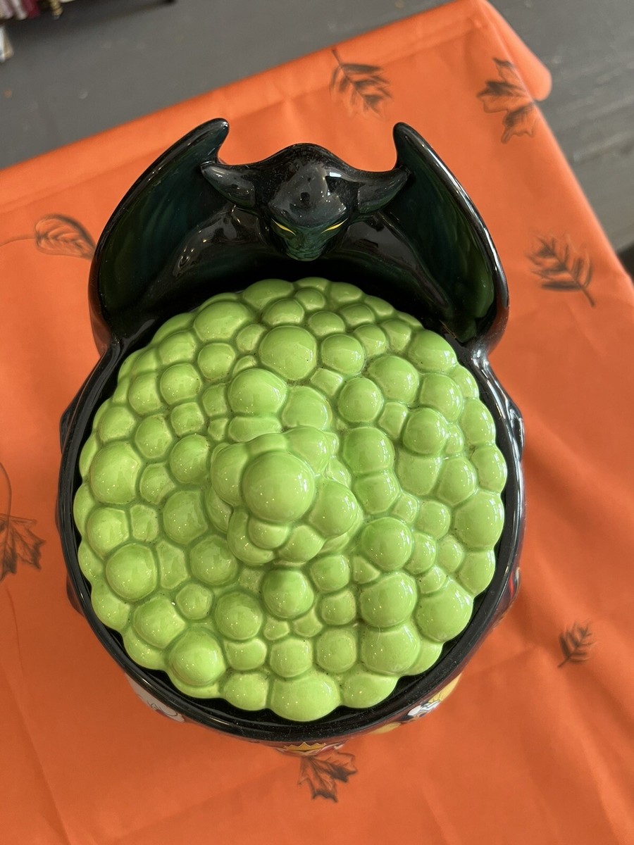 RAREST DISNEY VILLAINS CHERNAG'S CAULDRON COOKIE JAR — MALEFICENT