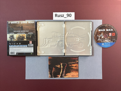 Mad Max - Jeu PS4 Standard Edition Neuf Sous Blister (sortie 2015)