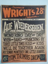 Lawrence Wright's 28th Selection Vintage Sheet Music