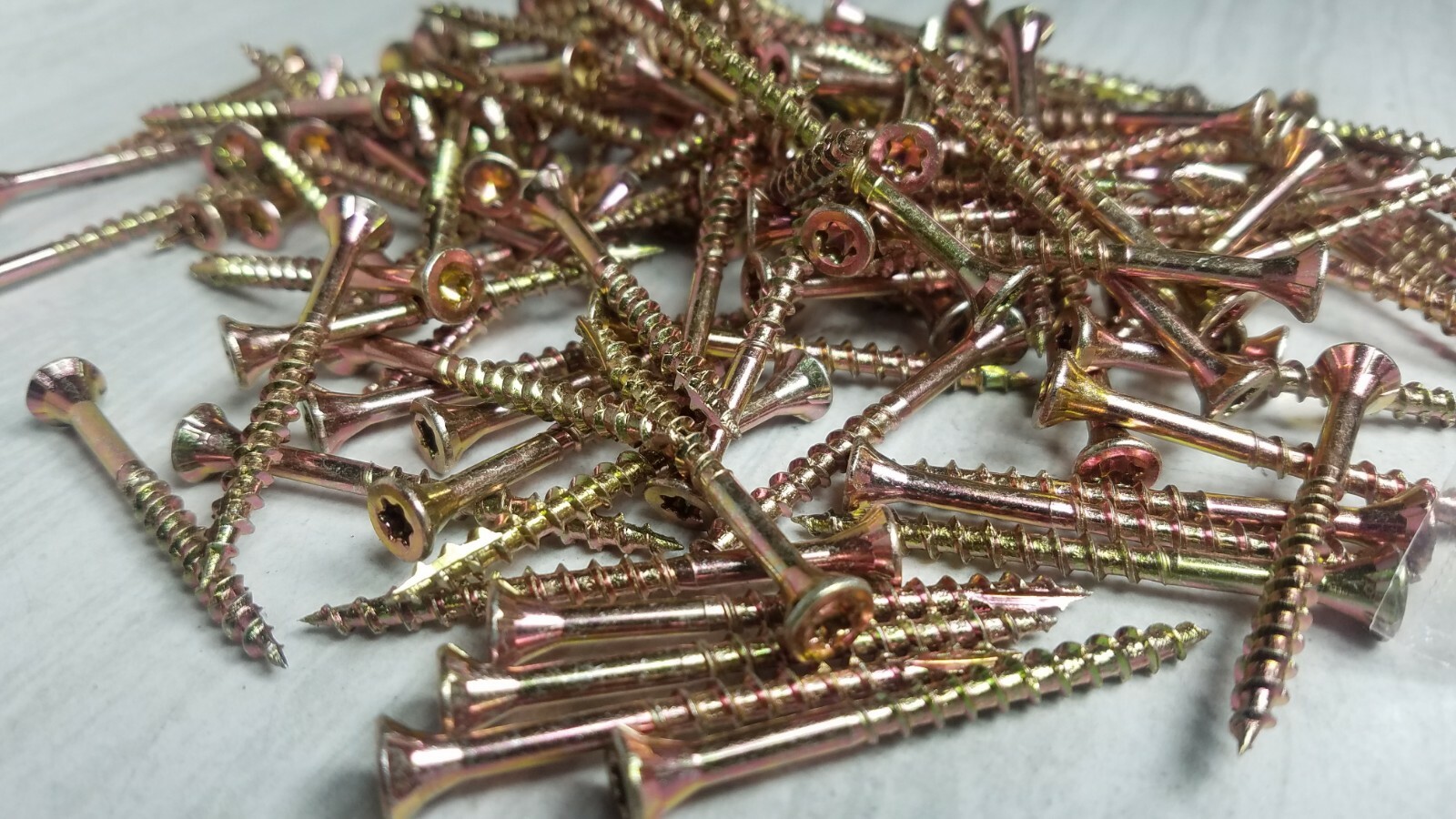 Construction Screws 1LB 138 PC 8 x 2" Wood to Wood Screws eBay