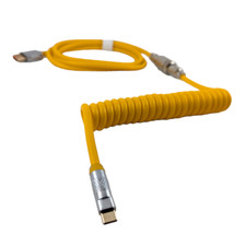 Coiled Cable Type-C Usb Polyurethane for Mechanical Keyboard