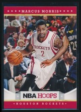 2012-13 Panini NBA Hoops Basketball Marcus Morris Rookie Card #235 Rockets RC