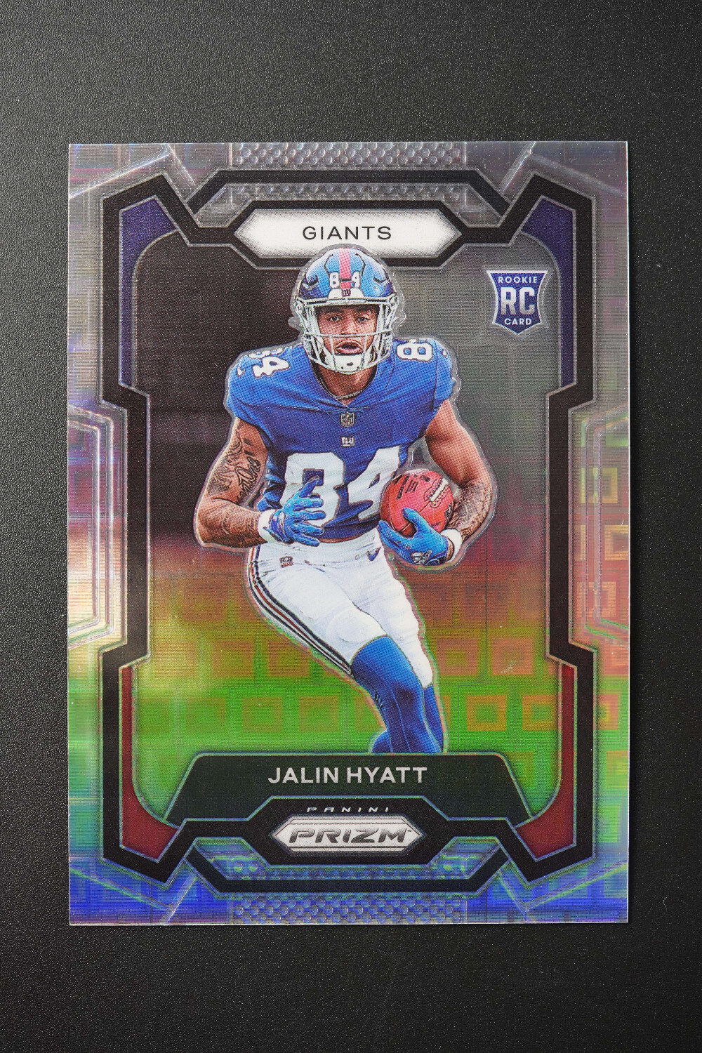 2023 Panini Prizm RC Rookie Pandora Prizm #378 Jalin Hyatt /400 HD