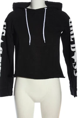 BLIND DATE Sweat à capuche Dames Sweat T EU 38 noir-blanc style décontracté - Photo 1/4