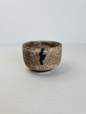 McCarty Pottery Nutmeg Bowl W/ Rivermark 4  Merigold, Mississippi Clay