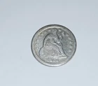 1852 Seated Liberty Dime, 10c, Type 3, stars obverse, PCGS 4597