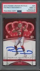 2017 Panini Crown Royale #84 Patrick Mahomes II RC Rookie Mint PSA 9 10 Auto