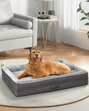 Orthopedic Dog Bed XL, Four-Sided Cushioned Egg-Shaped Foam Dog Sofa, Waterproof