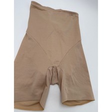 Cupid High Waisted Shapewear Shorts Nude No Slip Grip Size Large