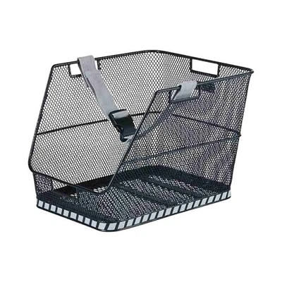Basil Class – Schultaschenkorb – Hinten - Schwarz - Fahrradkorb für Taschen - Bild 1 von 4
