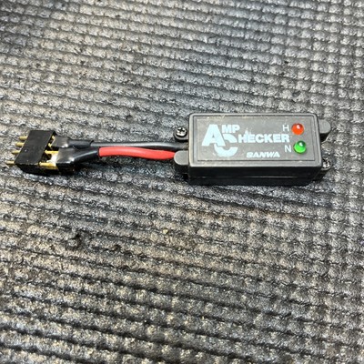 Used Vintage Sanwa ESC Amp Checker RC Electronic Speed Control Airtronics