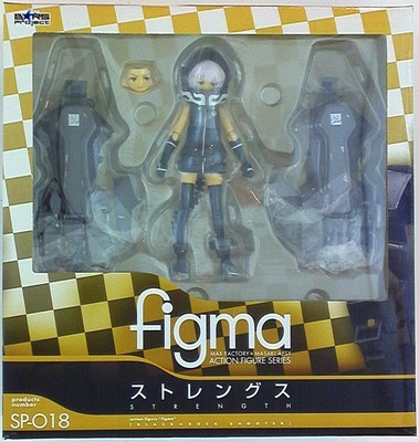 Figma Max Factory SP-018 Strength Black Rock Shooter BRS