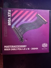 Cooler Master MasterAccessory PCIe 4.0 X16 200mm V2 GPU Riser Cable Vertical