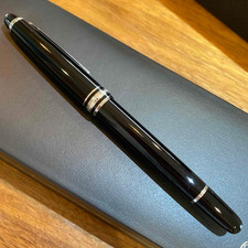 Montblanc Meisterstück Classic 163 Rollerball Pen Black/Silver Luxury Full Box