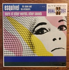 ESQUIVEL More Other Worlds Sounds 1st vinyl LP Reprise records DG lounge jazz