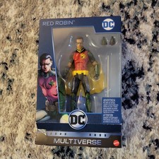 Mattel DC Multiverse Batman 80 Years  Red Robin Tim Drake Killer Croc BAF Series