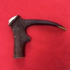 ONE PIECE OF DEER ANTLER, L SHAPED FOR SLINGSHOTS, WALKING STICKS, ARTS (4)