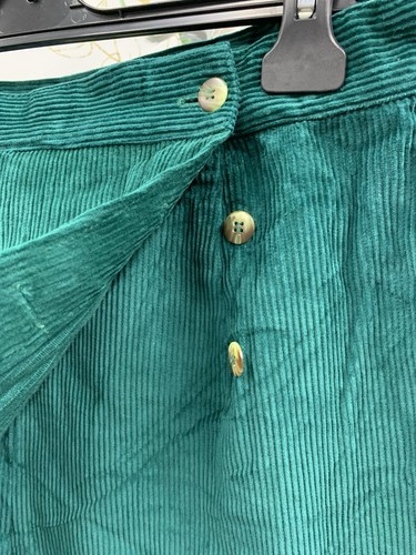 Damen grüner Cord Skort Größe 16 - Wickeloptik Top Zustand - Bild 5 von 8