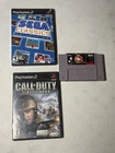 PS2 Games + SNES NBA Jam Lot Sega Classics Call of Duty