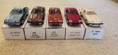 Chevy Monza Promos With Boxes *Lot Of 5*