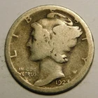 1923 S Mercury Dime 90% Silver AG-G   "Actual Coin Pictured - Not Cleaned"