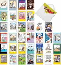 36 NobleWorks Funny Adult Humor Birthday Cards Bulk Variety Pack For Men