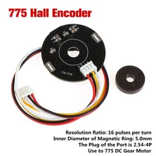 775-P16 Double Hall Magnet Encoder Code Plate Use To 775 DC Gear Motor