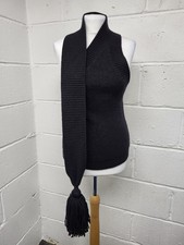 Bottega Veneta schwarz Wolle One Shoulder Top...