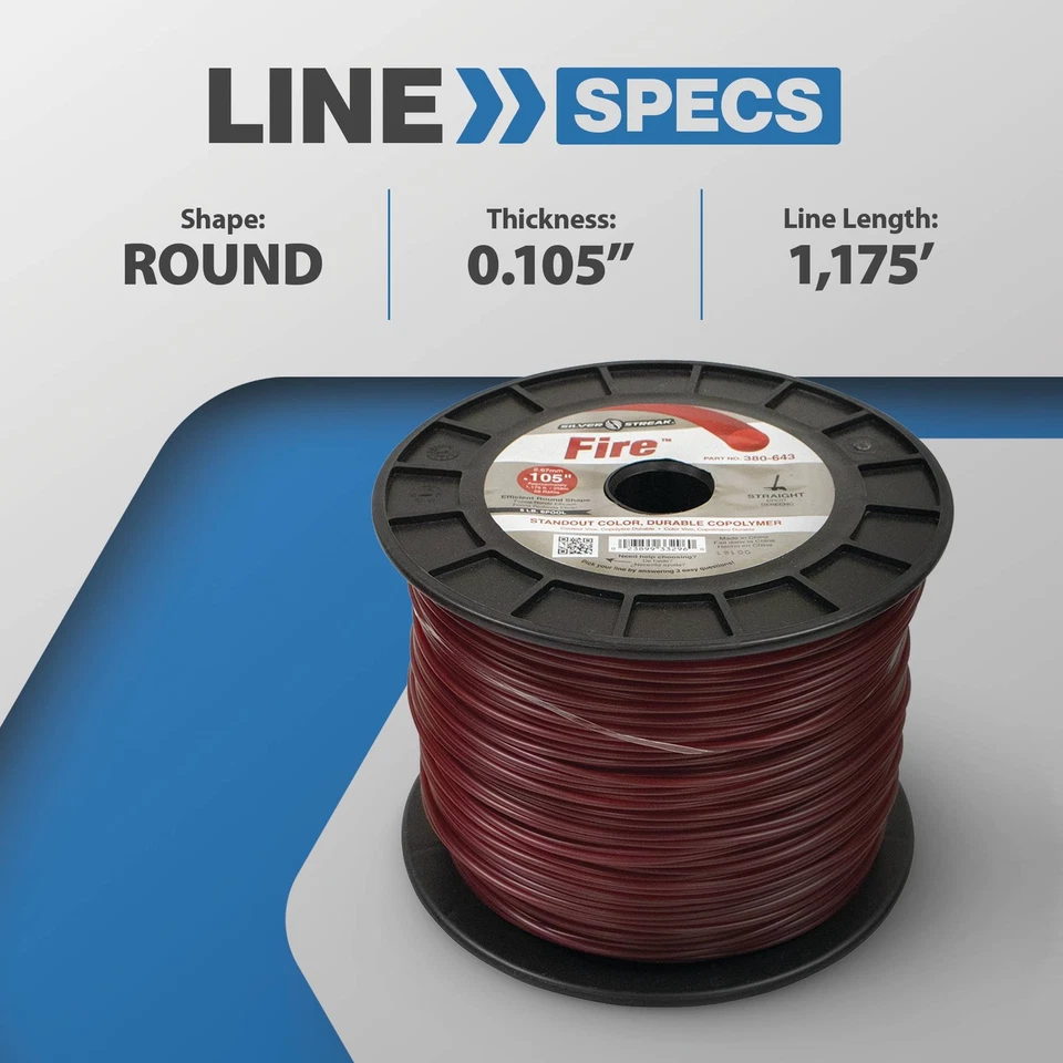 Línea cortafuegos Stens para 0,105 5 lb. Carrete, 380-643 Foto 3 de 4