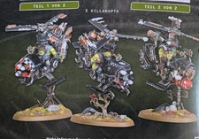 3 KillaKopta Deffkopta - NEU - Warhammer WH 40k Ork
