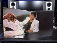 Michael Jackson Thriller Vinyl Record Autographed w/ Certificate of Authenticity